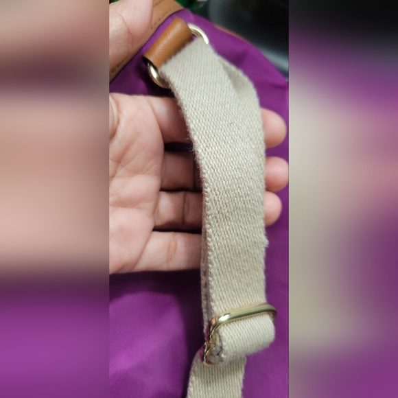 Michael Kors Nylon And Leather Crossbody Purse - Picture 10 of 15